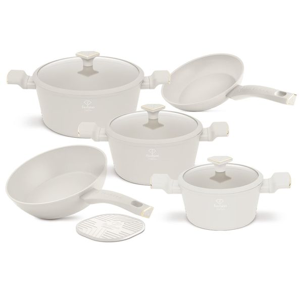 Fashion By Berlinger Haus 10 Piece TitanPro Non-Stick Cookware Set