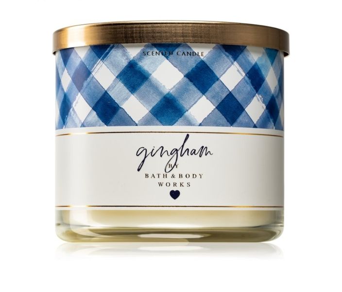 Bath &amp; Body Works Gingham Scented Candle (Parallel Import)