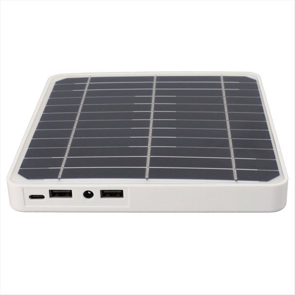 Waterproof Solar Panel Kit 20W Portable Solar Compatible with Universal