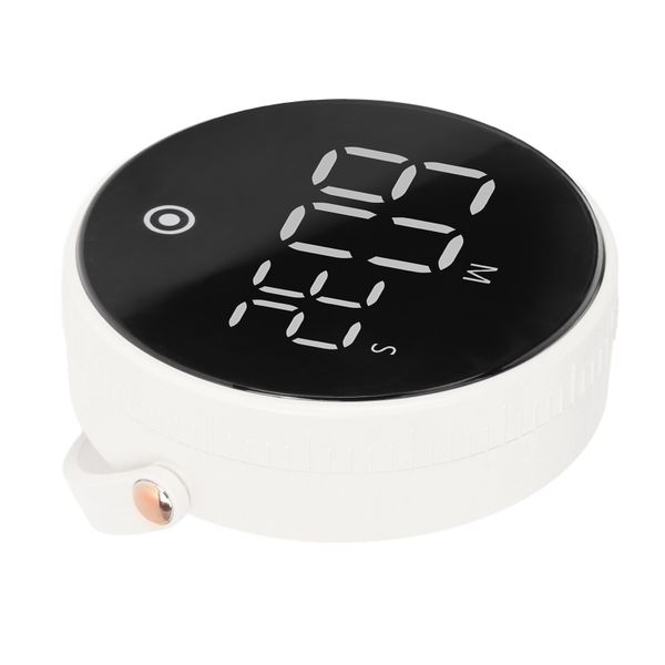Digital Timer for Kitchen, 3in LED Display with Magnetic Back