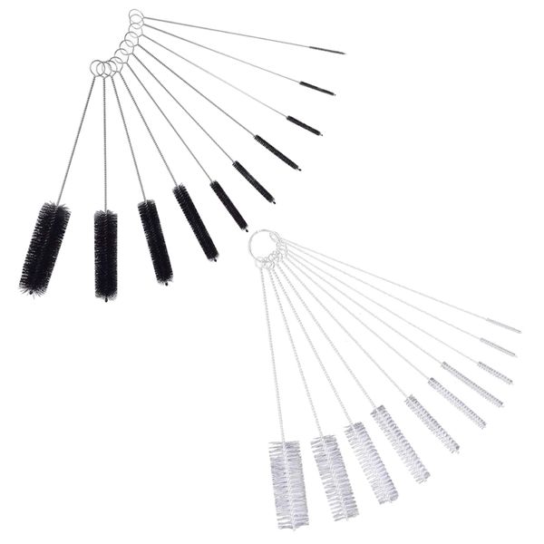 Kitchen Multifunctional Nylon Bottle Cleaning Brushes - 20-piece - 205mm
