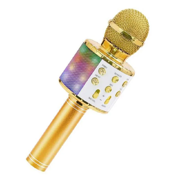 Microphone wireless Bluetooth singing entertainment compatible home karaoke