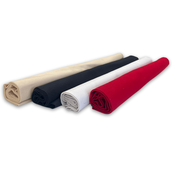 Fabric First Basadi 100% Cotton Craft &amp; Carry Bundle - 4 Colors (4m)