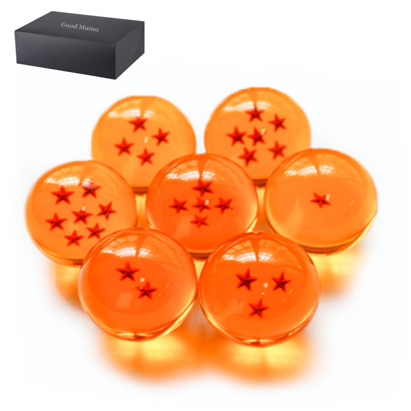 GoodMama 7Pieces 4.2cm Dragon Ball New Z Stars Crystal Resin Ball