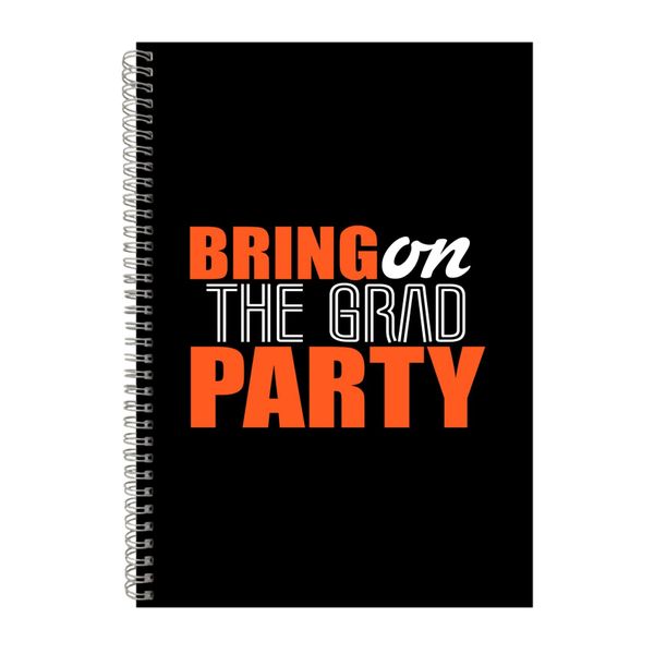 Being On The Grad Party Notebook Student Gift Idea A4 Notepad 141