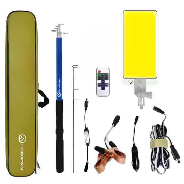 FocusOutdoor Telescopic Waterproof LED Multifunctional Camping Light