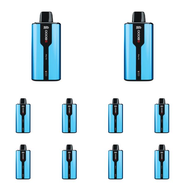 IVG S8000 Disposable Vape - Ice Pop (Pack of 5)