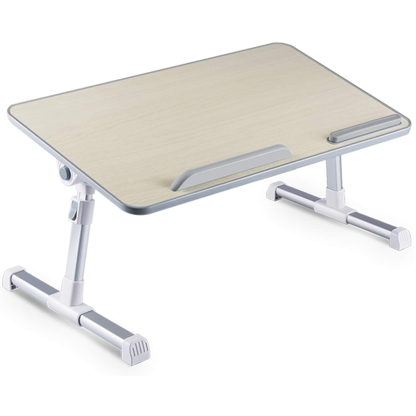 Foldable Laptop Desk Bed Table Height Angle Adjustable Laptop Stand Desk