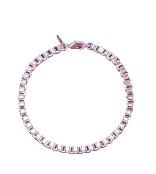 925 Sterling Silver Stylish Classic Bracelet - Hypoallergenic/Daily Wear