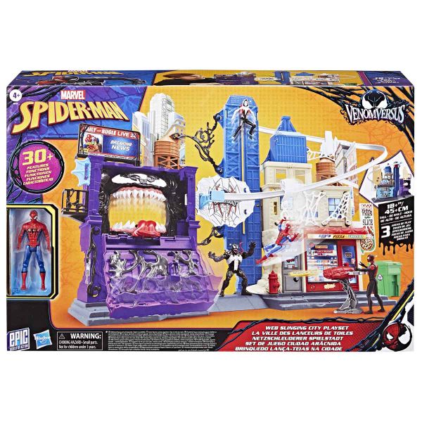 Spiderman 4inch Venomversus Web City Showdown