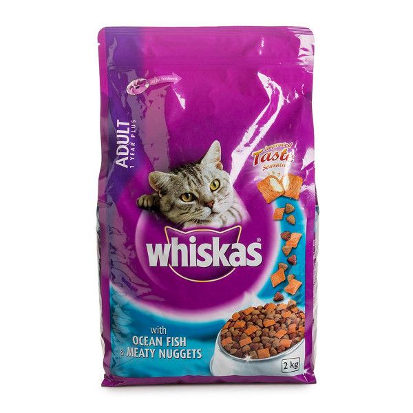Bulk Pack 6 x Whiskas Cat Food Meaty Nugget 2Kg Ocean Fish Buy Online