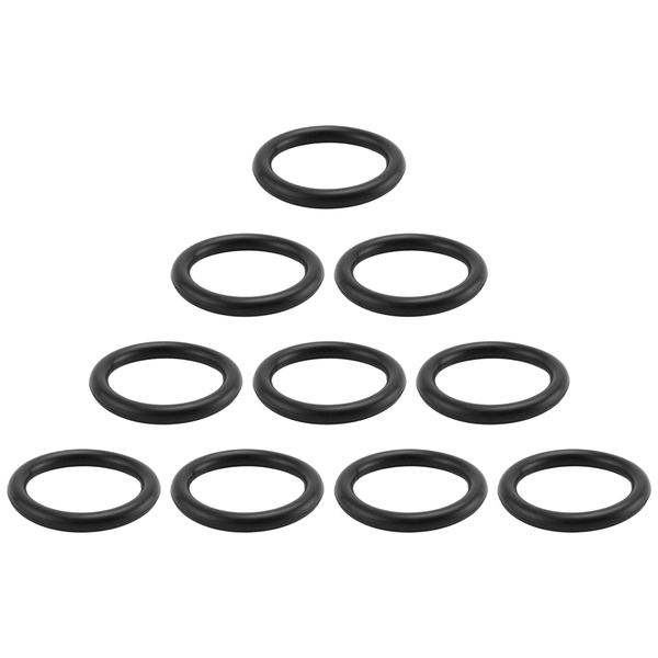 10 Pieces 32mm OD 25mm Inner od. Black Nitrile Rubber O Ring Oil Seal