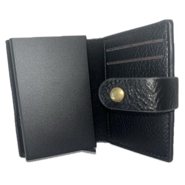 Cotton Road Slim Pop up Wallet - Anti-theft Credit Card Holder - Men, Women