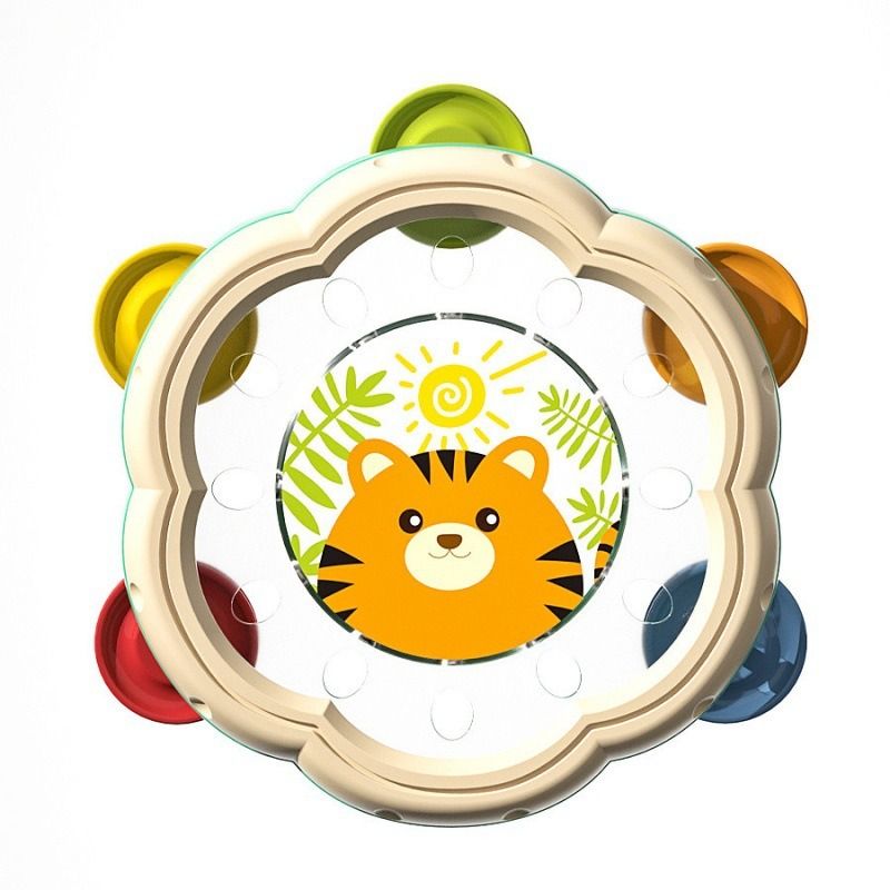 Baby hand drum/educational early education hand tambourine toy-1PC