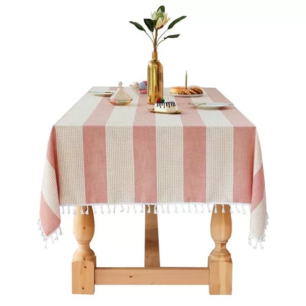 Easy-Care Tablecloth -140cmx180cm