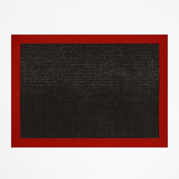 2 Pack - Non-Stick Silicone Baking Mats - Black