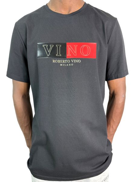 Roberto Vino Black Red T Shirt