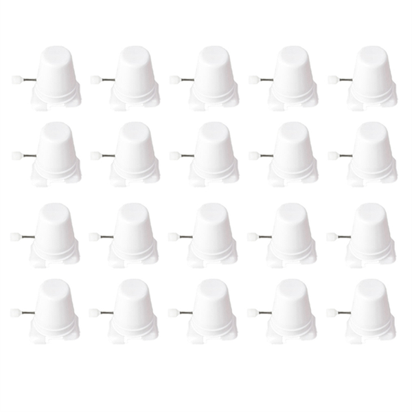 20Pcs Clockwork Legged Robot Wind Up Toy Movement for Kid White