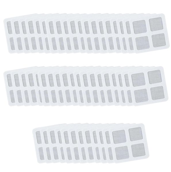 50 Piece - Disposable Floor Drain Filter Stickers - White