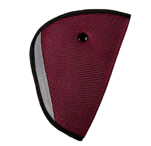 Comfortable Safety Harness for Seat Belts - Maroon