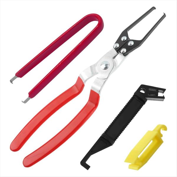 Relay Puller Pliers, Fuse Puller Pliers, 4-Pack Automotive Relay Fuse Pulle