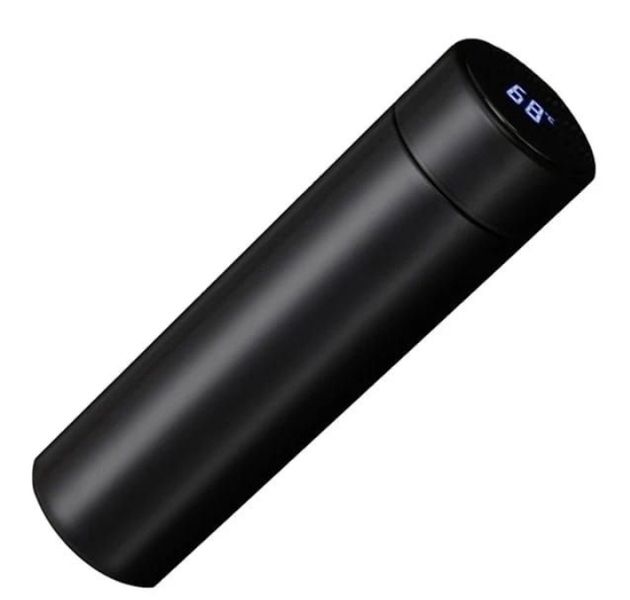 Stainless Steel Temperature Water Bottle with LCD Smart Display with Bag