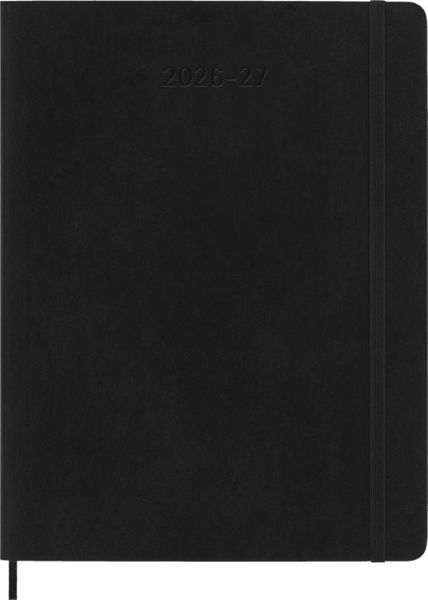 Moleskine 2027 18m Black X Large Weekly Soft