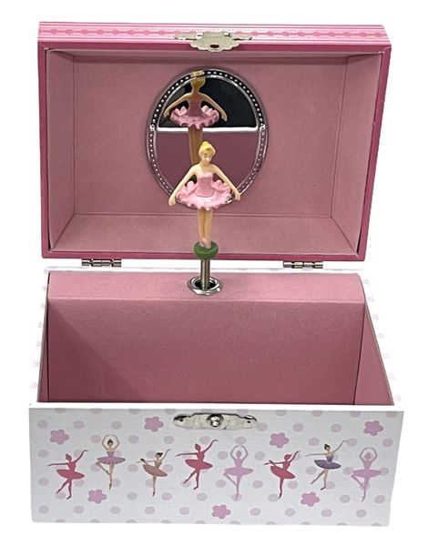 3 Ballerina’s Musical Ballerina Jewel box design