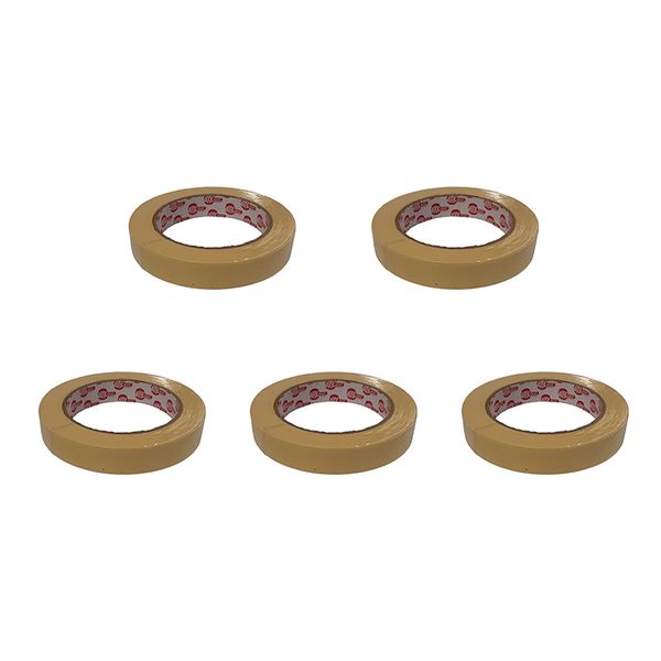 AVAST High Temperature Masking Tape 80 Degrees 18mm x 40m ( 5 Pack )