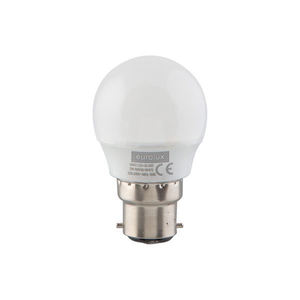 Eurolux - LED Golfball Opal B22 3w 3000K