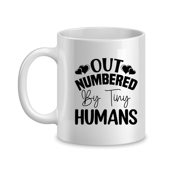 Out numbered Coffee Mugs for Mothers Day Graphic Mom Sayings Cup Present062