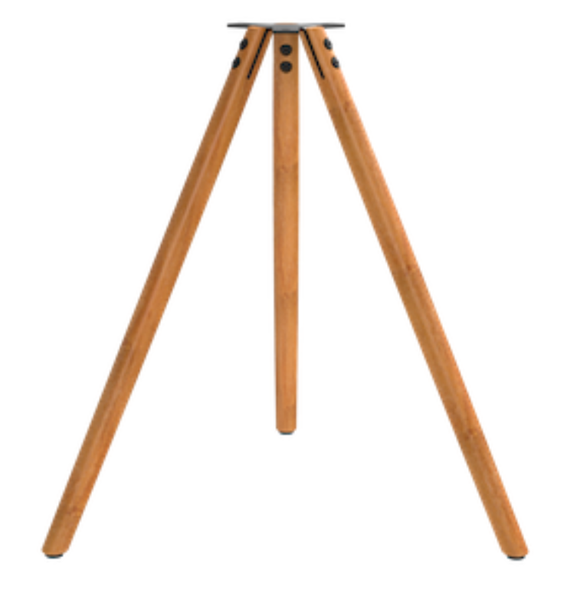 AVL S2 Wooden Floor Speaker Stand Natural Wood