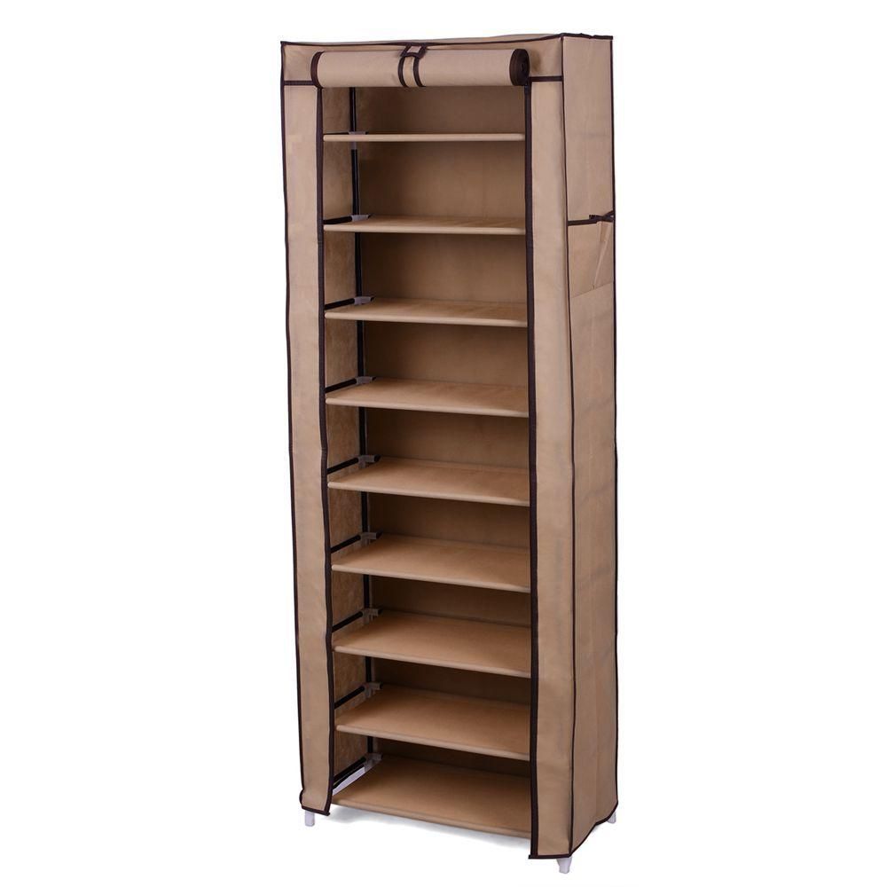 9Tiers Covered Shoe Rack Organiser Shop Today. Get it Tomorrow