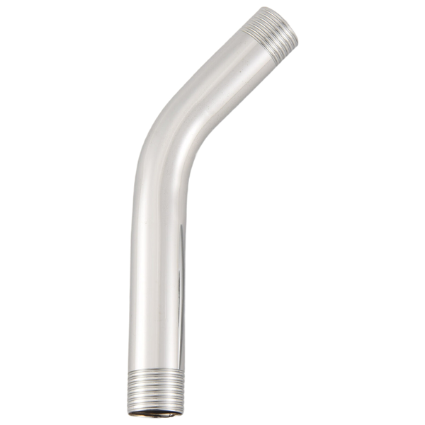 G1/2 Inch 15Cm Shower Head Extension Angled Shower Arm Compatible with None