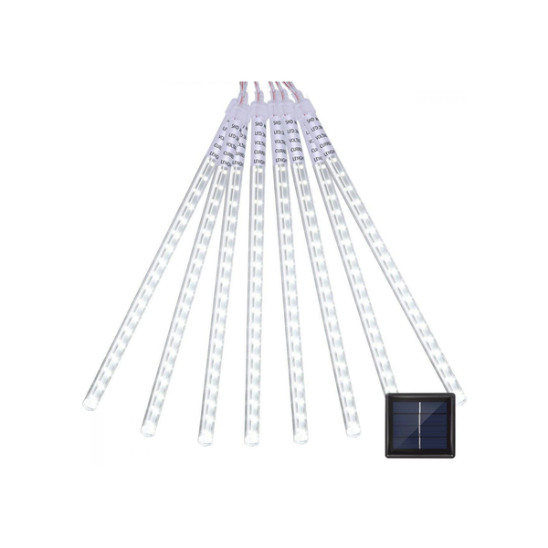 30cm Solar-Powered 8-Bulb LED Meteor Lights