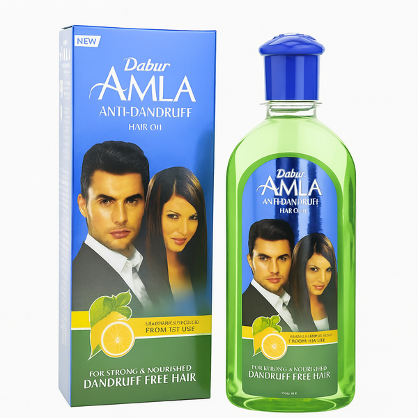 Dabur Amla Anti-Dandruff Hair Oil 200 ml - For Strong &amp; Flake-Free Hair