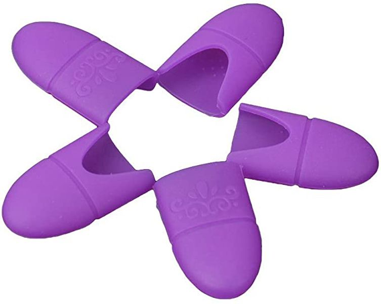 Nail Soak Off Gel Polish Remover Caps - Purple