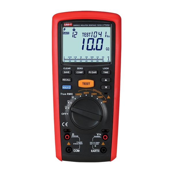 Uni-T UT505B Series Handheld Insulation Testers True RMS PI/DAR Multimeter