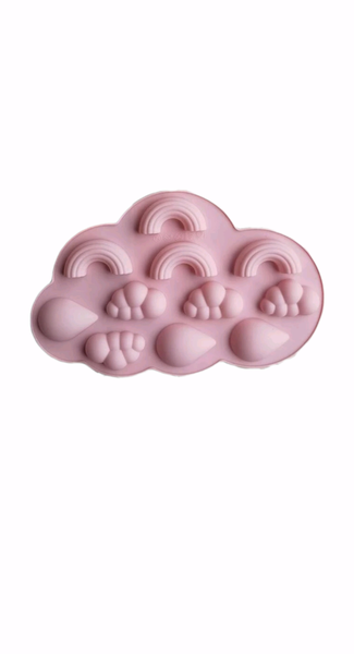 Silicone Mold - Clouds &amp; Rainbows