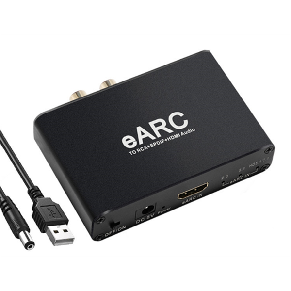 HDMI-Compatible EARC ARC Audio Extractor 192Khz Converter