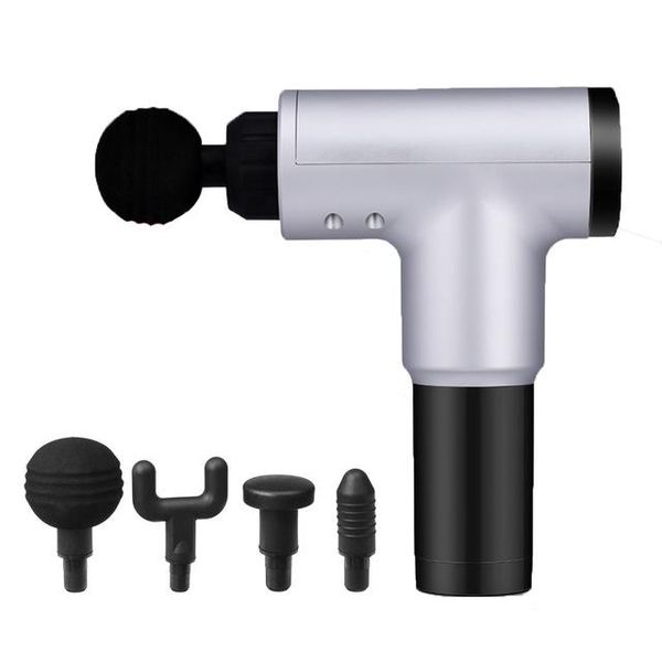 Fascial Gun Massage &amp; Recovery Device Silver