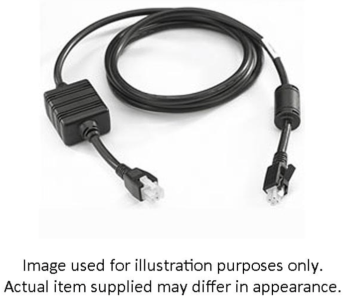 Zebra DC Power Cord for running the MC90/MC91/MC92