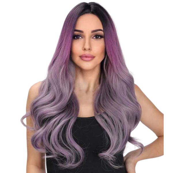 Celestial Synthetic Wig - Stellar Lavender Haze
