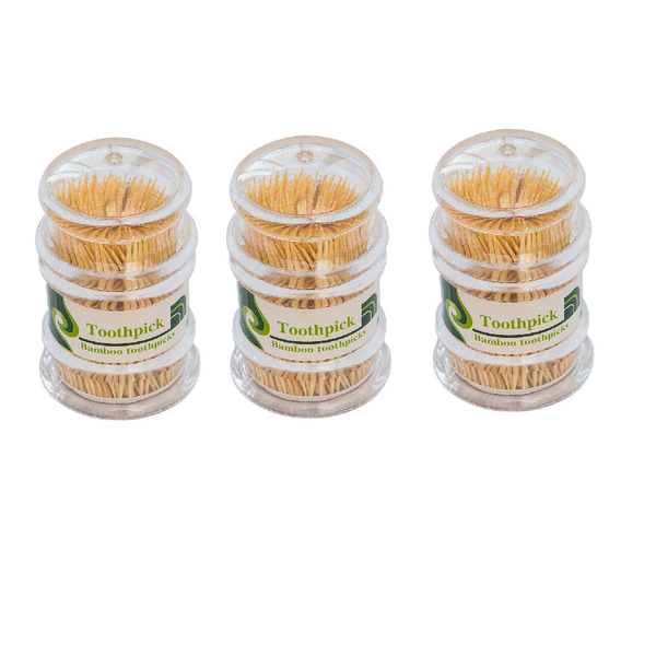 Disposable Wooden Tooth Picks Pack of 3