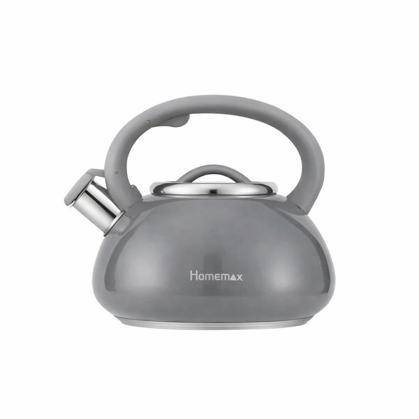 Homemax 3L Stainless Steel Stovetop Kettle - Grey