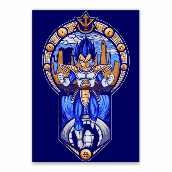Vegeta Blue Poster - A1