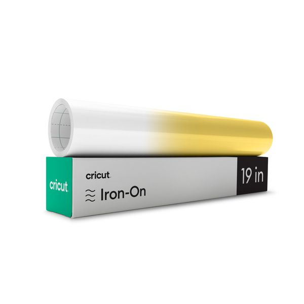 Cricut Iron-on On UV Colour Change Pastel Yellow 12 19
