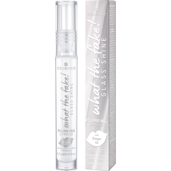 essence what the fake! GLASS SHINE PLUMPING LIP FILLER 01