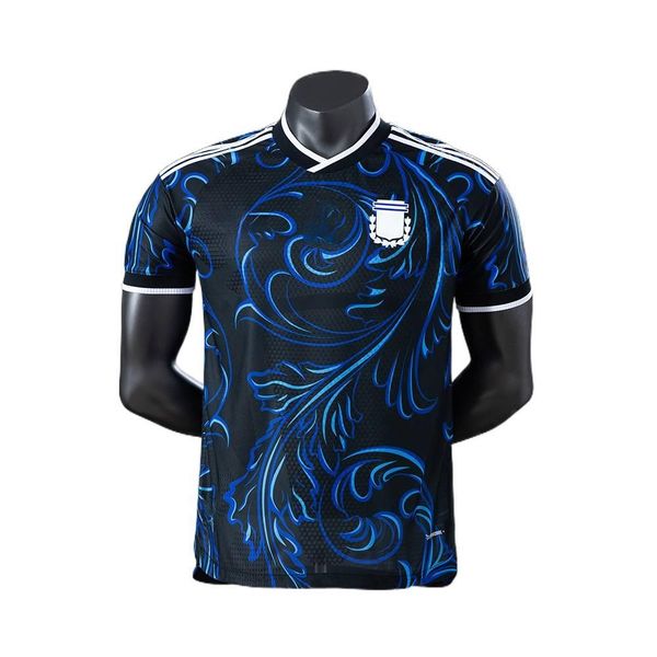 Men's Football Soccer Jersey Shirt For Argentina - Dark Blue - S-2XL