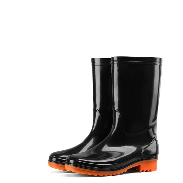 Men's Rain Shoes Man's Boots Waterproof Rubber Sole Shoes Garden Farm Shoes